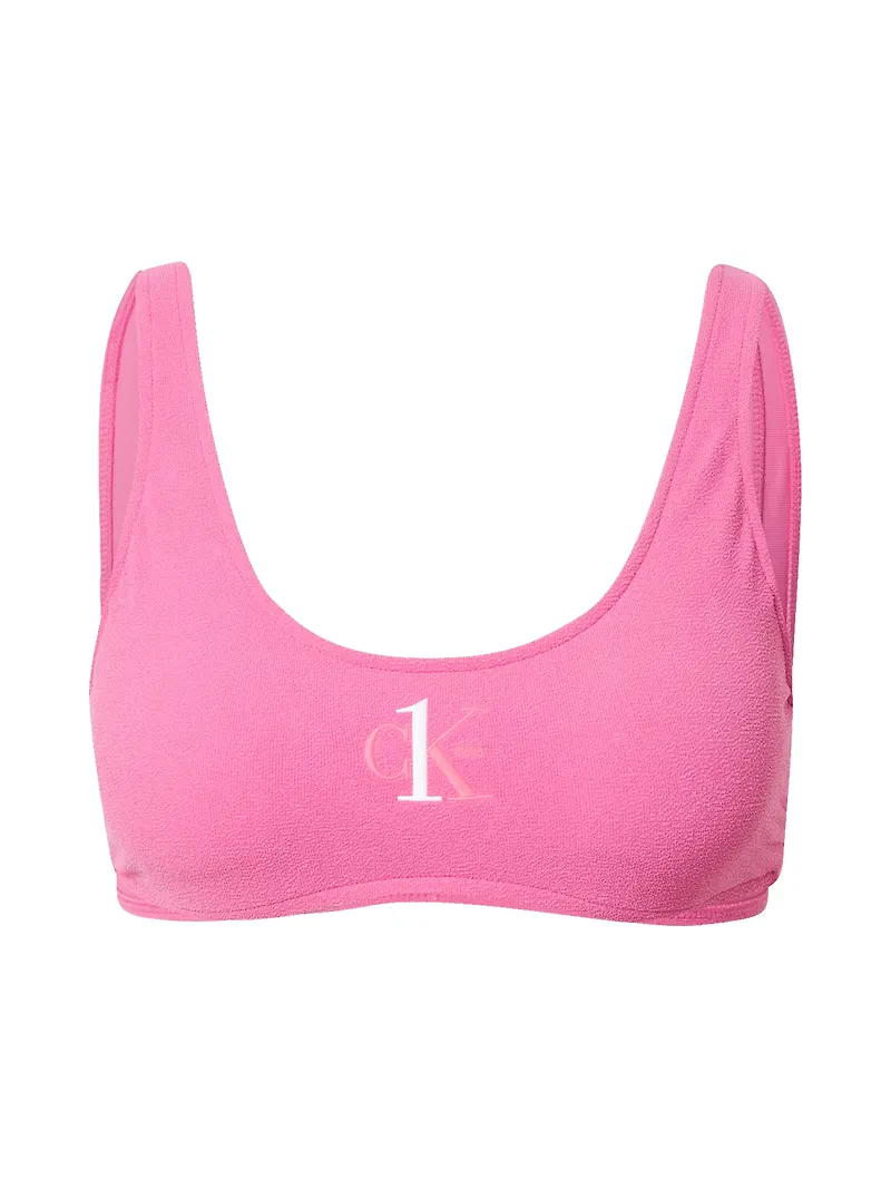 Calvin Klein Swimwear Bikiniöverdel gammalrosa / ljusrosa / vit