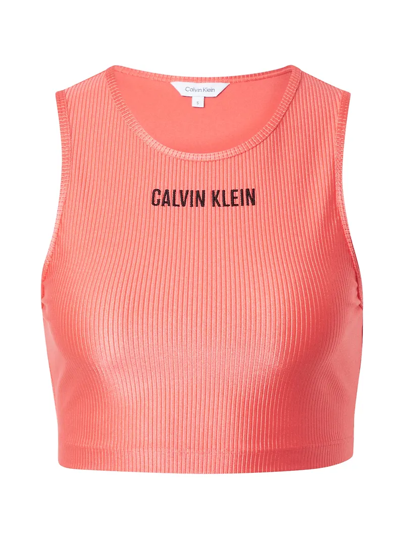 Calvin Klein Swimwear Bikiniöverdel pastellröd / svart
