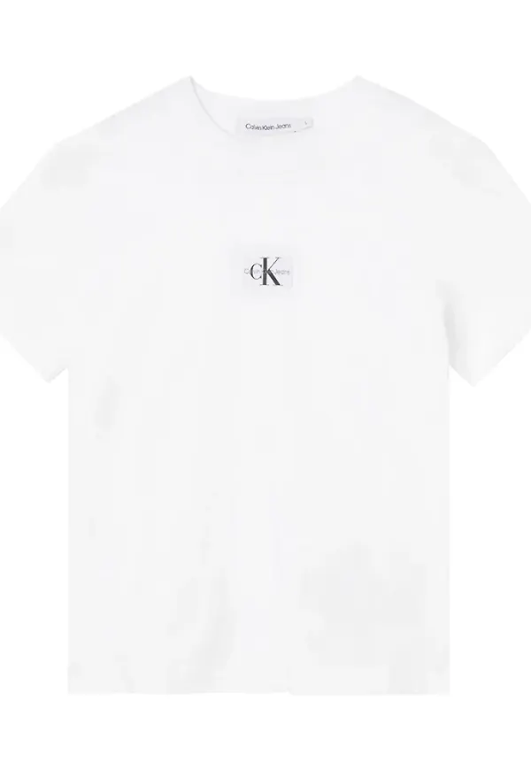 Calvin Klein T-Shirt j20219658 Vit, Dam