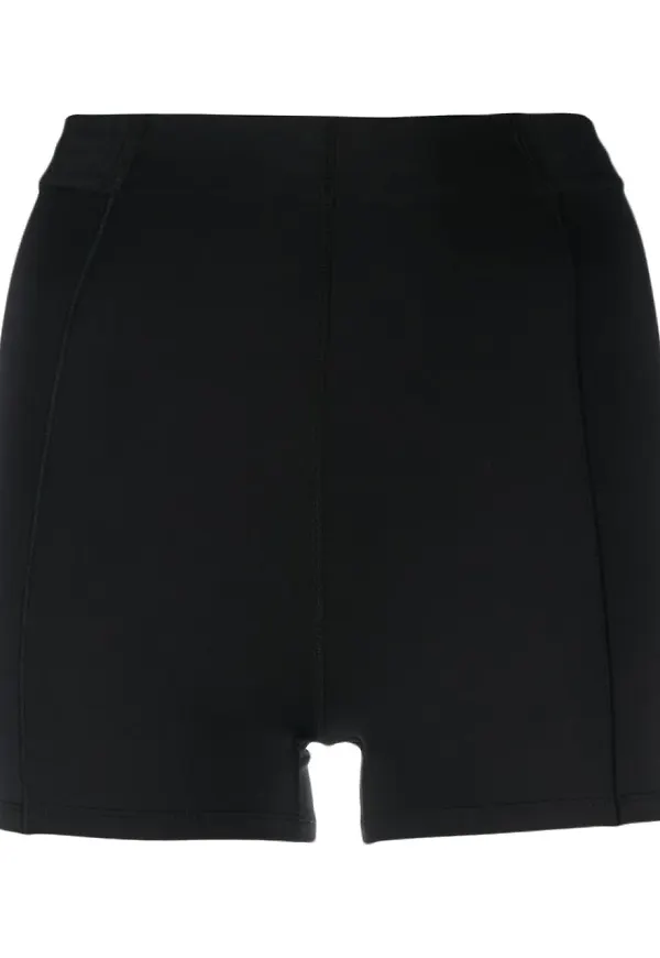 Calvin Klein träningsshorts med panel - Svart