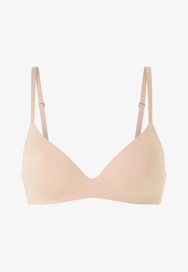 Calvin Klein Underwear - Mjuk-bh Wire Free T Shirt Bra - Beige