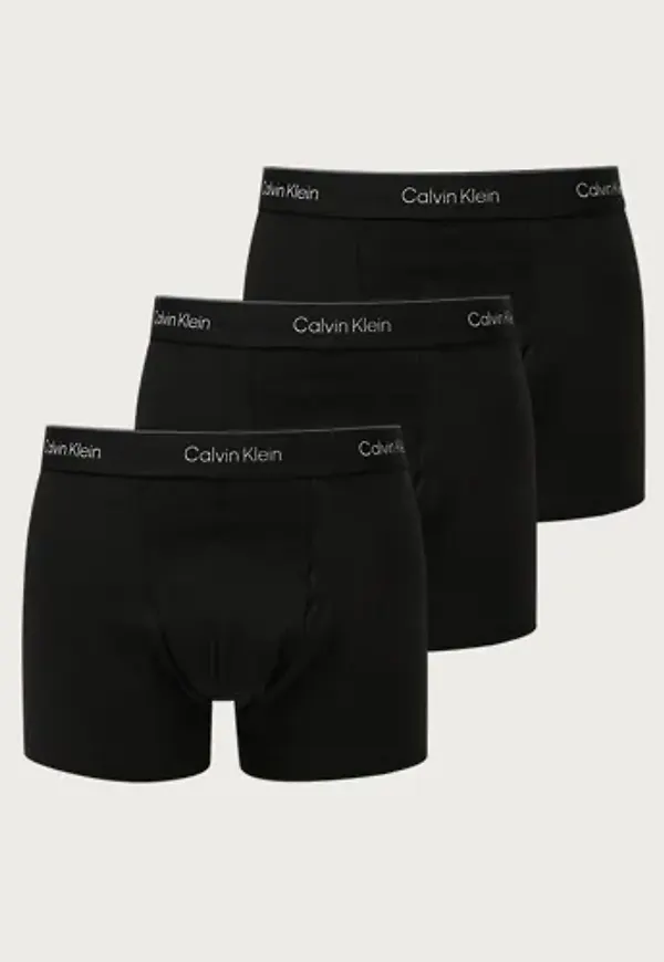 Calvin Klein Underwear Relaxed Fit Trunk 3PK Kalsonger Svart