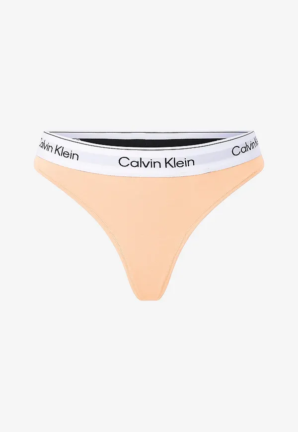 Calvin Klein Underwear - Stringtrosor Thong - Gul