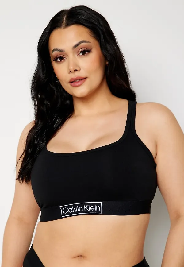 Calvin Klein Unlined Bralette Plus UB1-Black XL