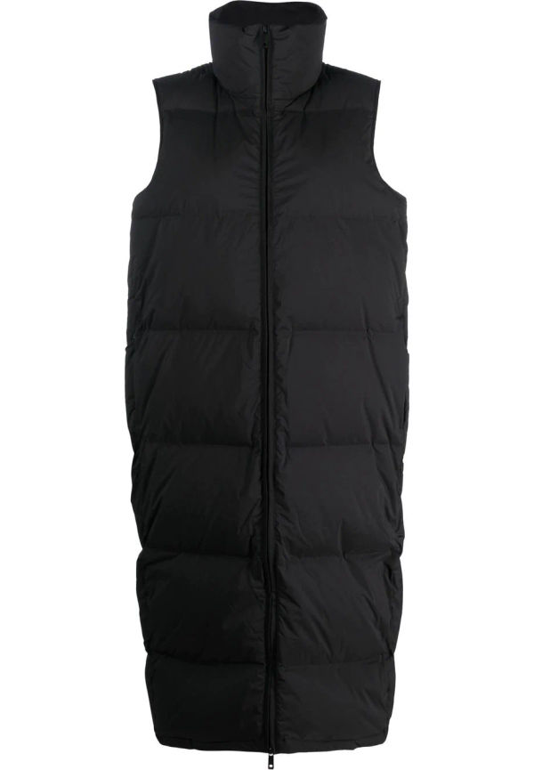 Calvin Klein ärmlös vadderad kappa - Svart