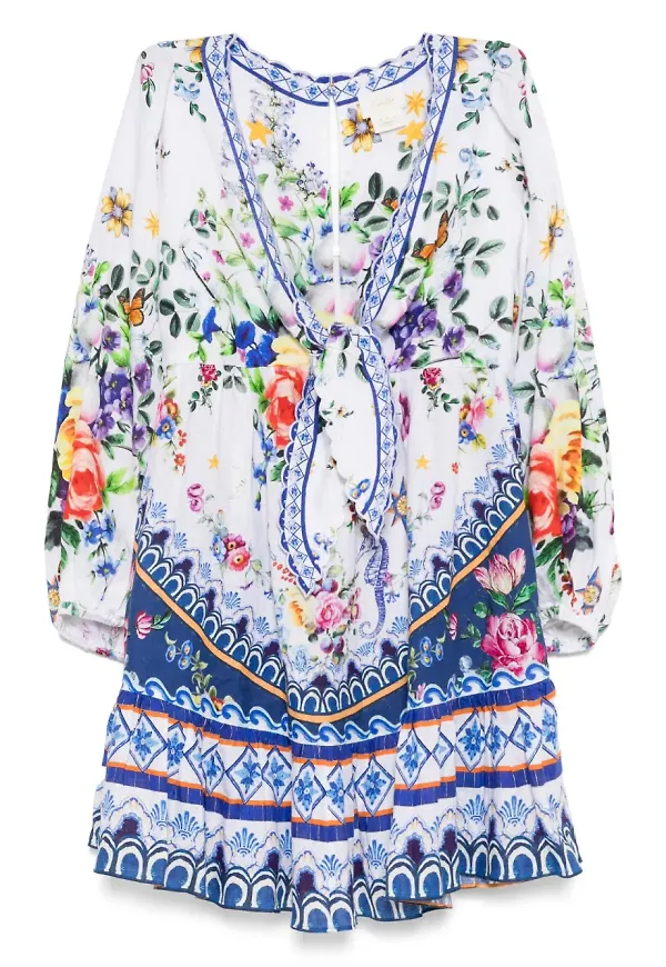 Camilla Tiles Darls klänning - Vit – Farfetch