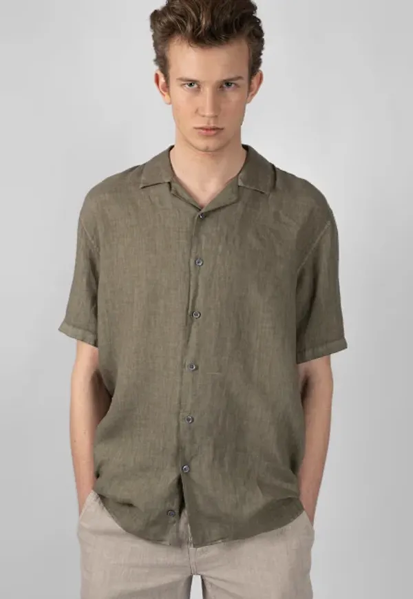 Camp Washed Linen Shirt