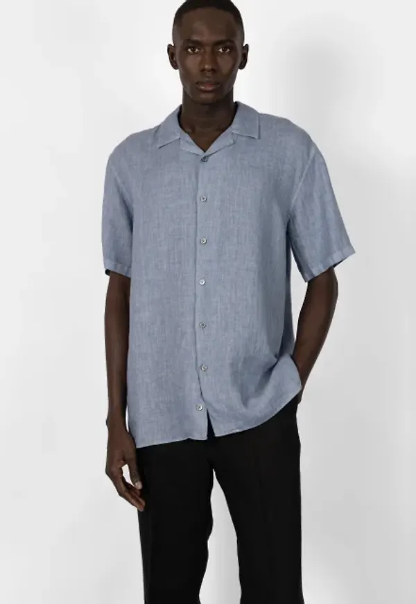 Camp Washed Linen Shirt