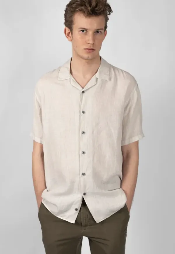 Camp Washed Linen Shirt