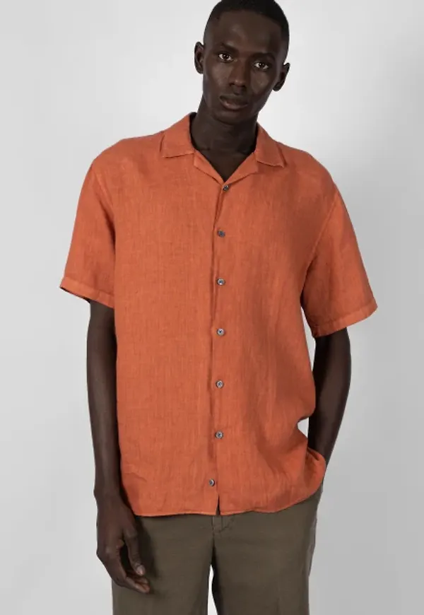 Camp Washed Linen Shirt