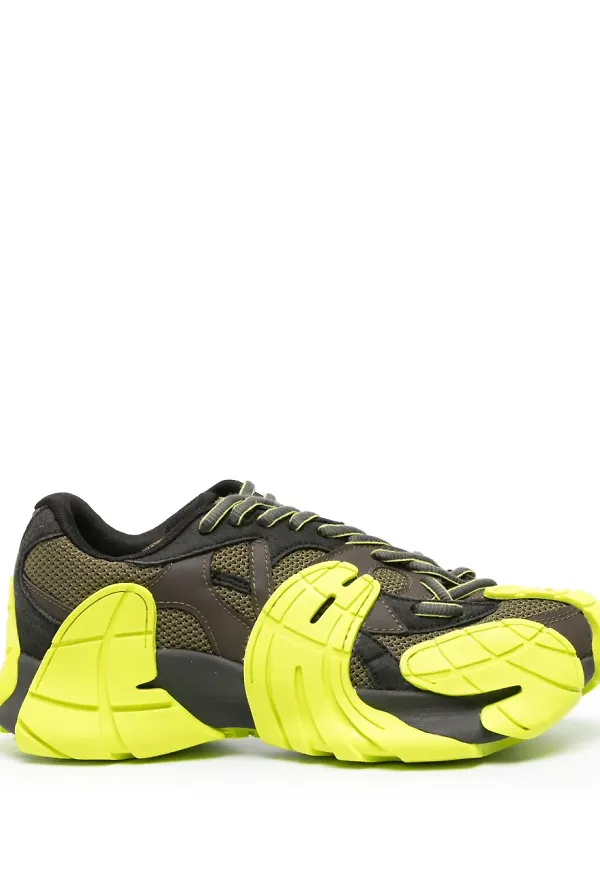 CamperLab Tormenta sneakers med panel - Grön