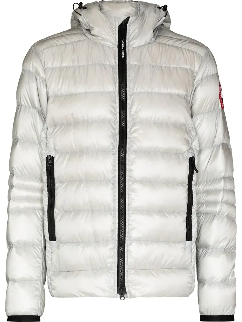 Canada Goose Crofton dunjacka med huva - Vit