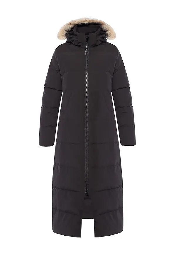 Canada Goose Long Down Jacket Svart, Dam