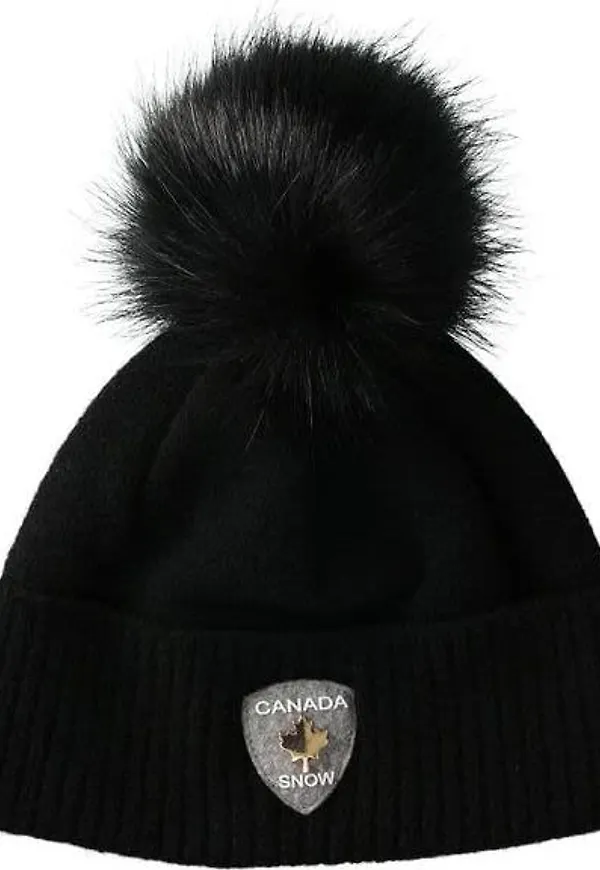 Canada Snow Laurie Tassel Black