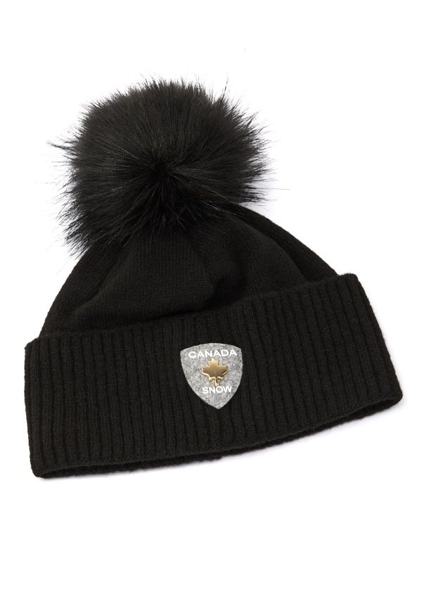 Canada Snow Laurie Tassle Black One size