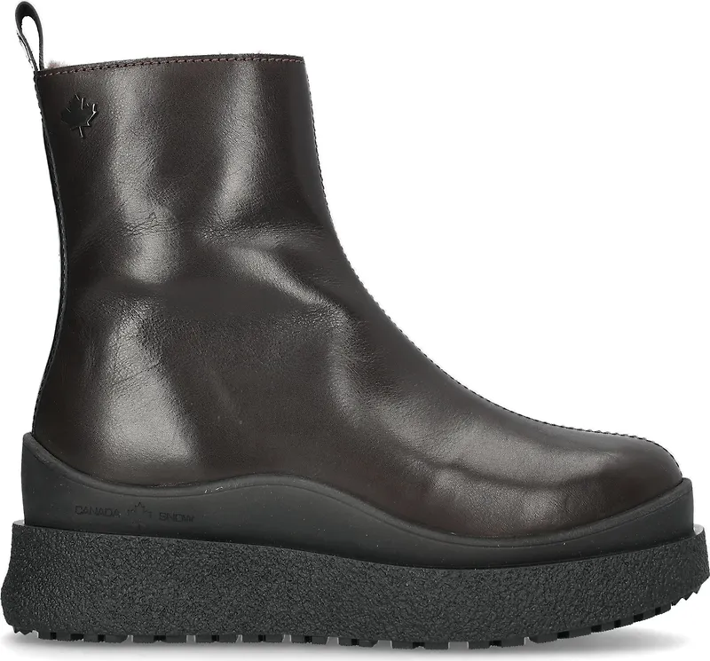 Canada Snow Women's Mount Meer Curling Leather Brown