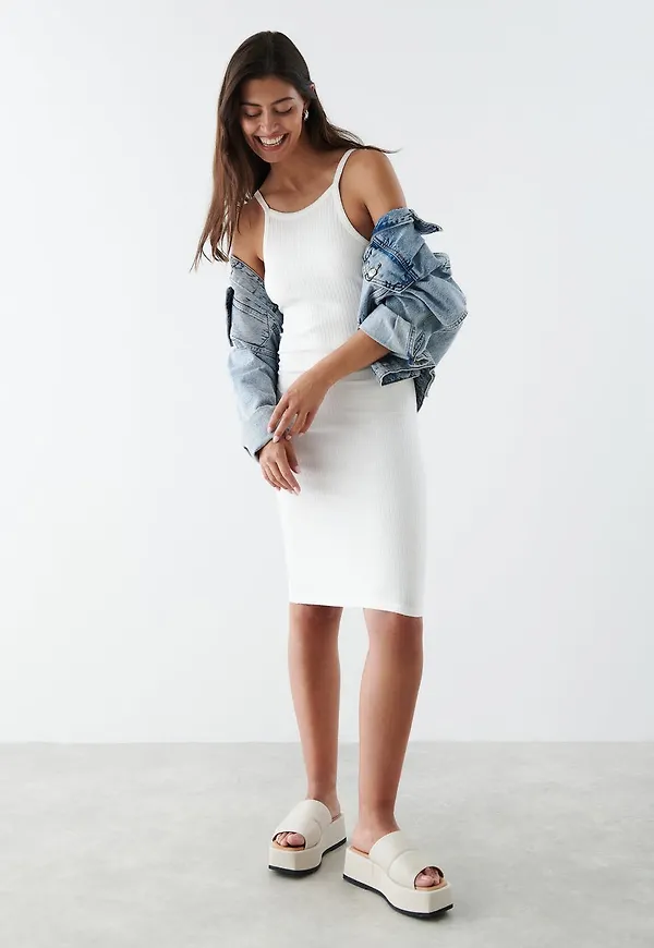 Candice rib dress