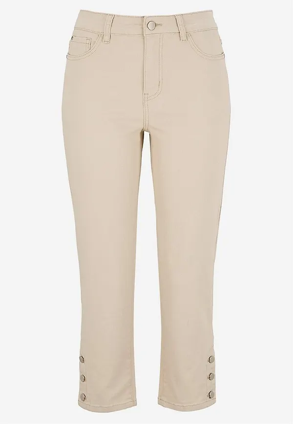 Caprijeans med femficksdesign Maria