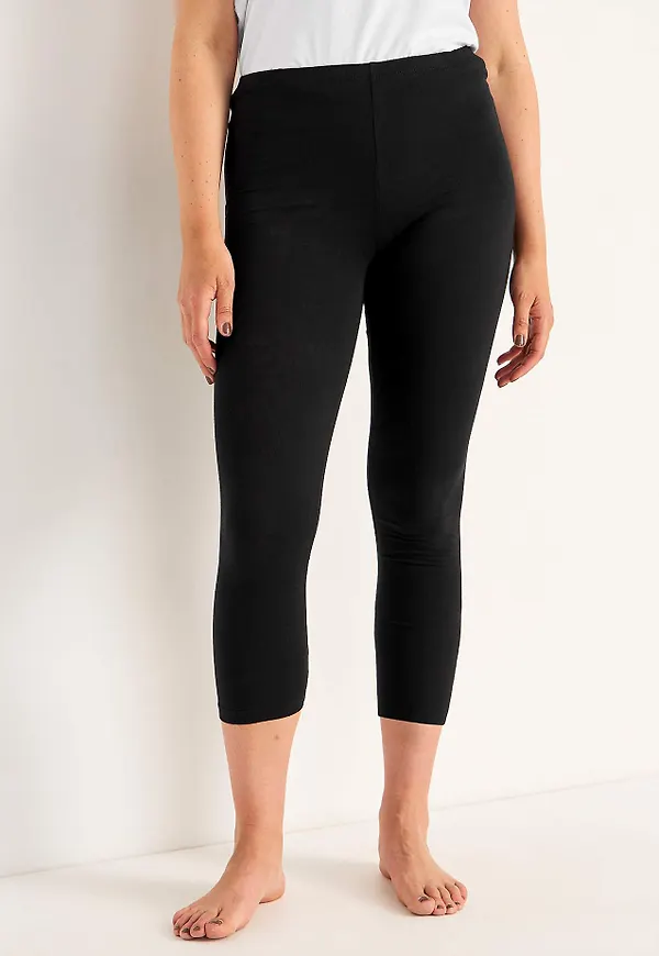 Caprileggings i trikå