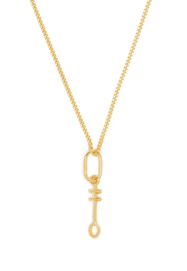 Capsule Eleven Nefer halsband med berlock - Guldfärgad