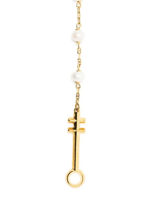 Capsule Eleven Pearls Rosary halsband - Guldfärgad