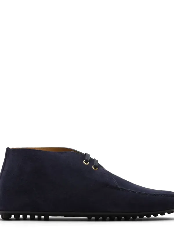 Car Shoe bilskor i mocka - Blå