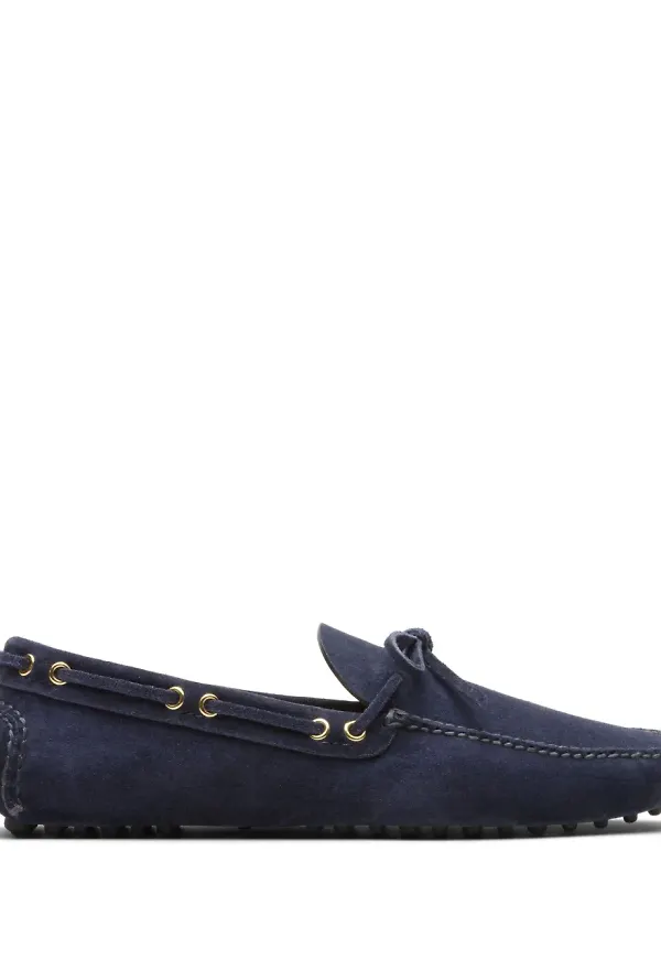 Car Shoe bilskor i mocka - Blå