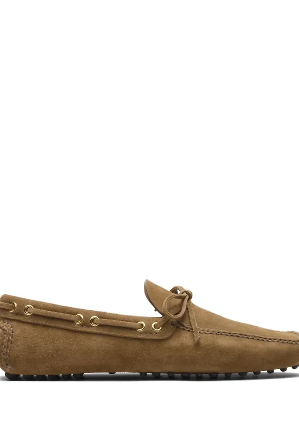 Car Shoe bilskor i mocka - Brun