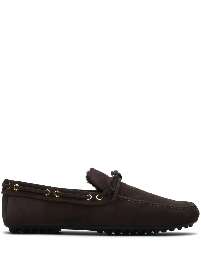 Car Shoe bilskor i mocka - Brun