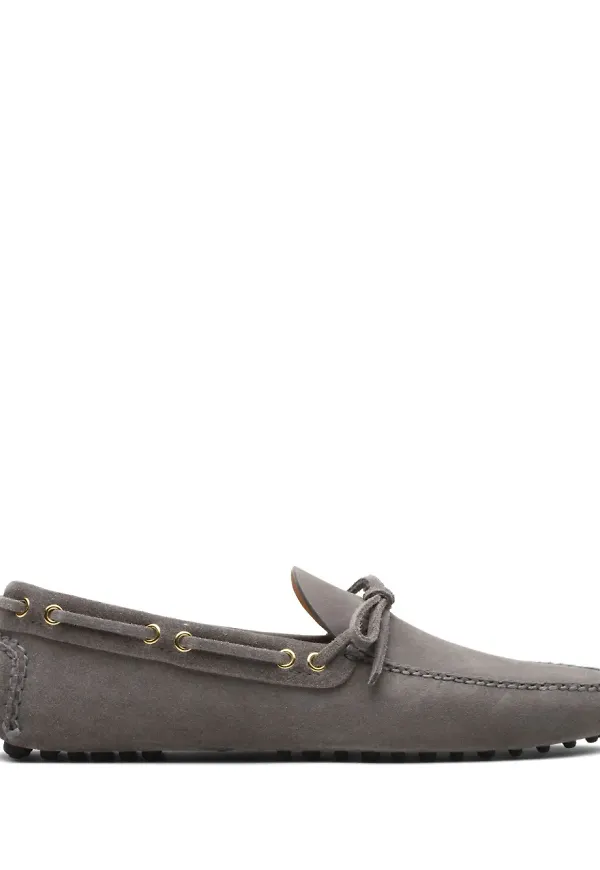 Car Shoe bilskor i mocka - Grå