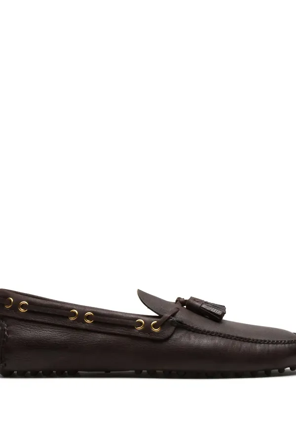 Car Shoe bilskor med tofs - Brun