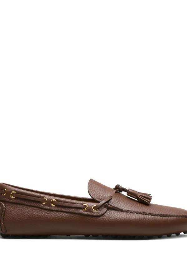 Car Shoe bilskor med tofs - Brun