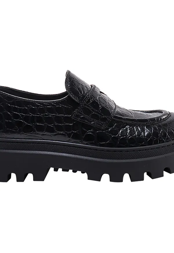 Car Shoe Loafer Kdd38P1U5 Svart, Dam