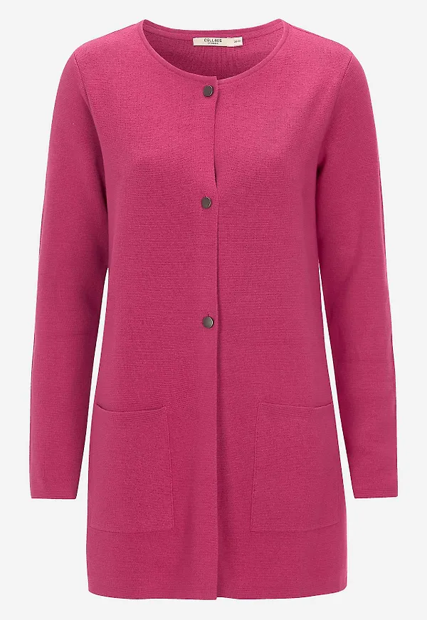 Cardigan i bomull