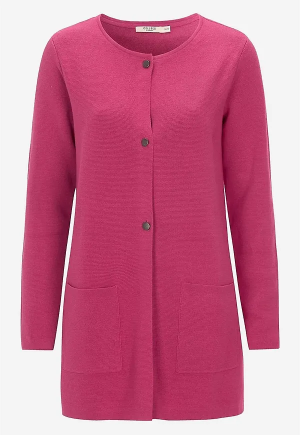 Cardigan i bomull