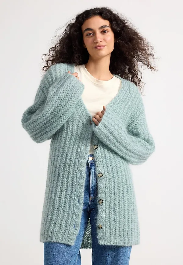Cardigan i ull