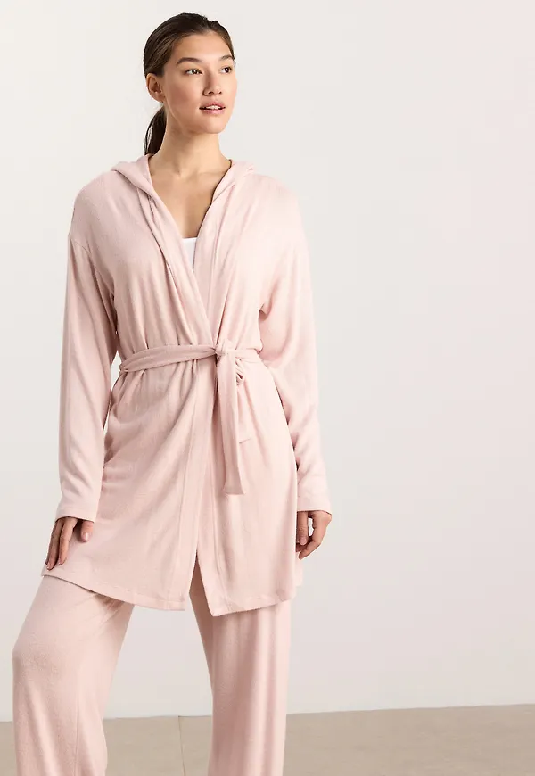 Cardigan med huva