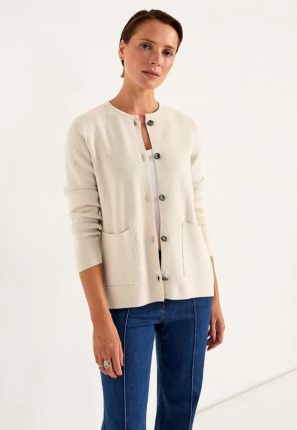 Cardigan med knappar