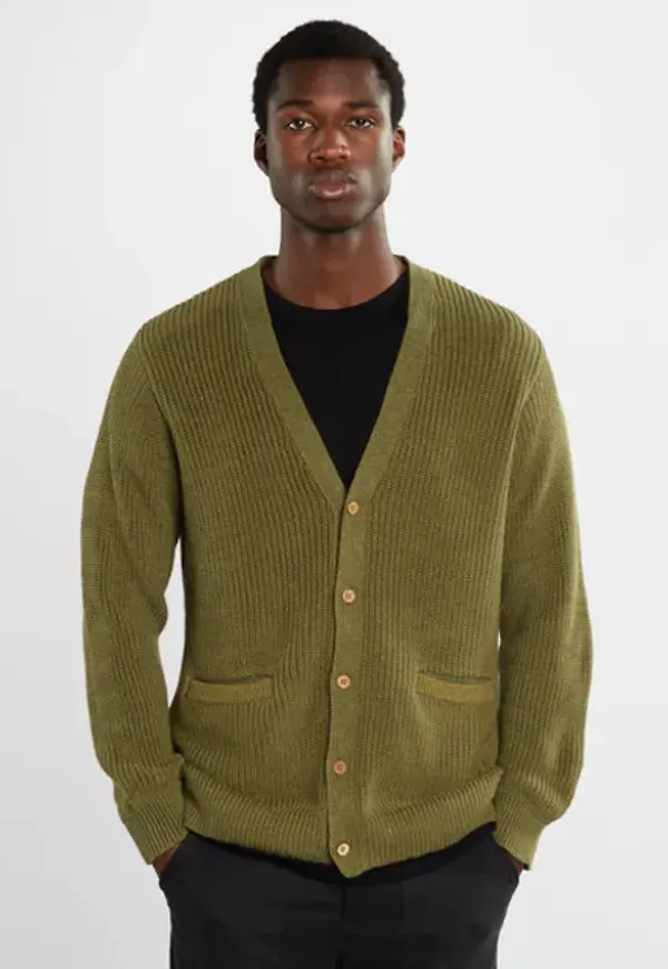Cardigan Molkom Ty Leaf Green