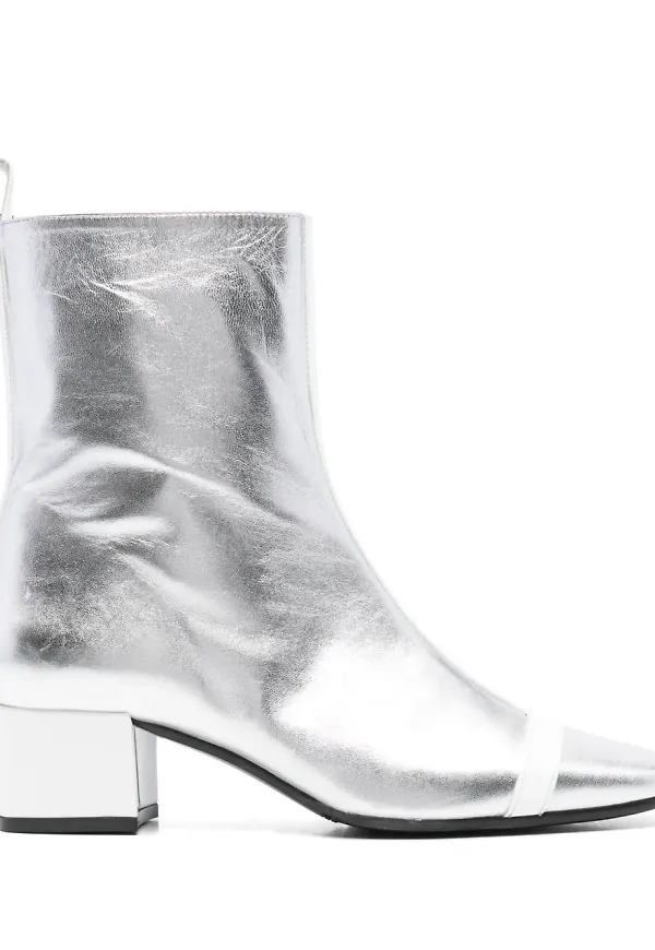 Carel Paris Audrey stövlar 40 mm - Silverfärgad