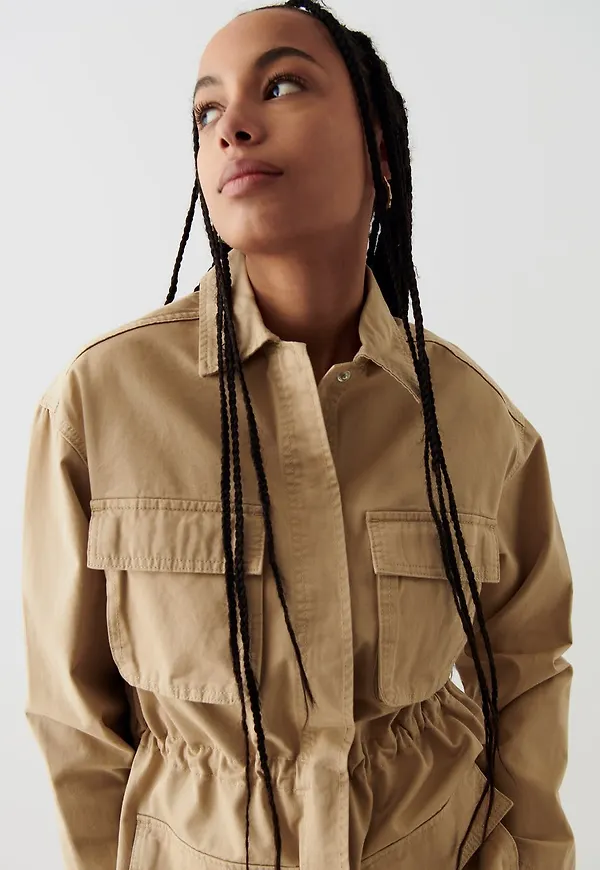 Cargo twill jacket