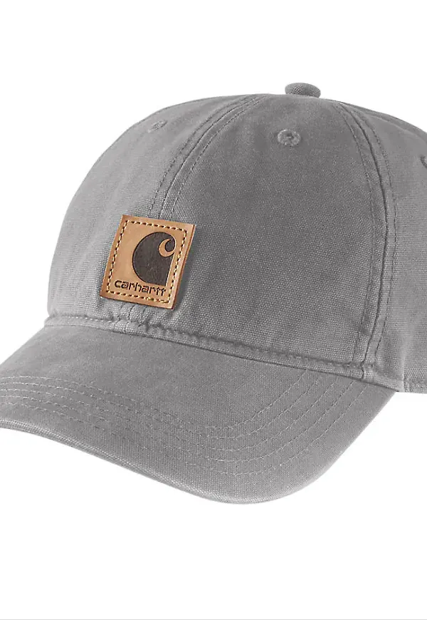 Carhartt Canvas Cap Asphalt