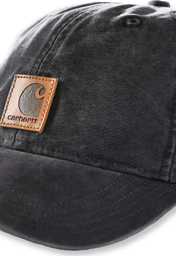 Carhartt Canvas Cap Black