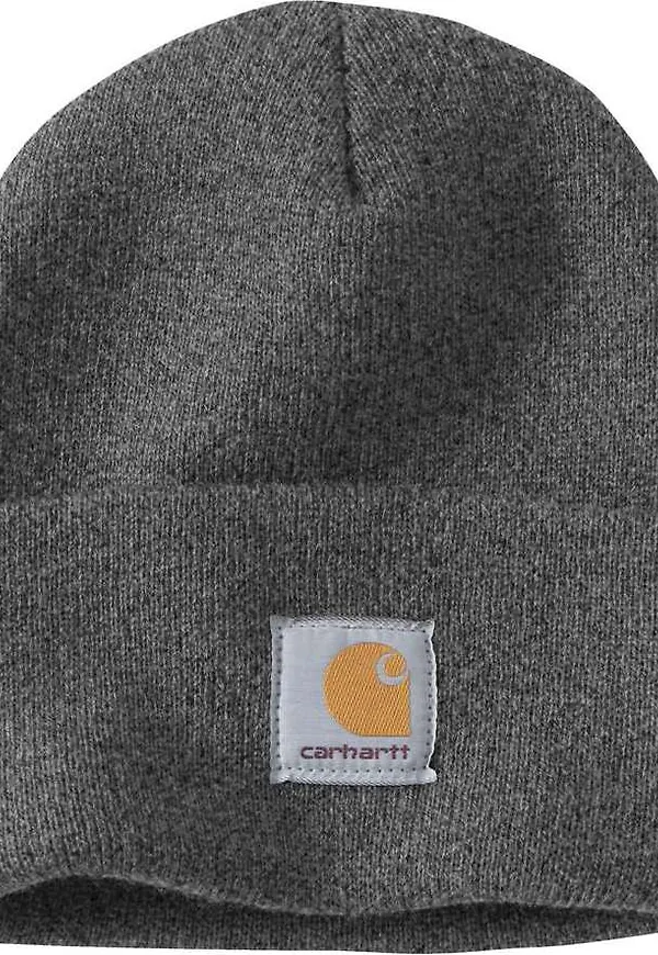Carhartt Knitted Cuffed Beanie Coal Heather
