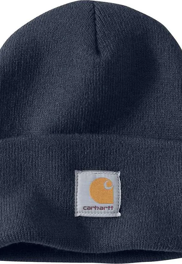 Carhartt Knitted Cuffed Beanie Navy