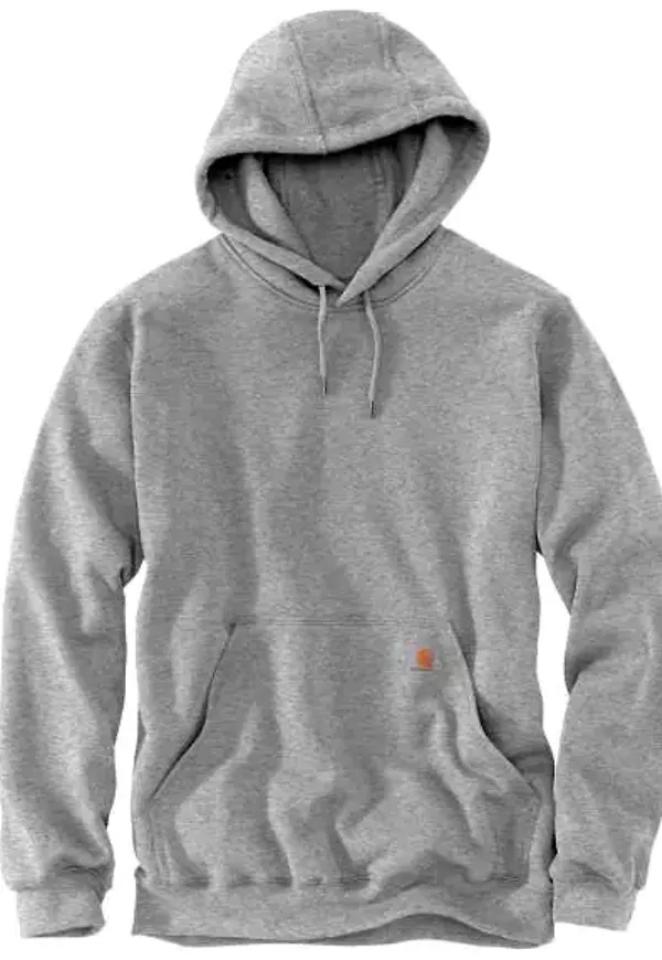Carhartt Men's Hooded Sweatshirt Heather Grey