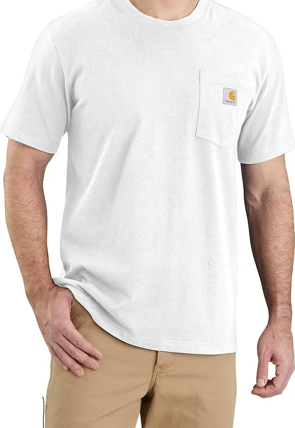 Carhartt Men's Workwear Pocket S/S T-Shirt White
