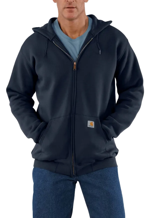 Carhartt Men's Zip Hooded Sweatshirt New Navy