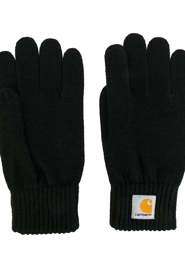 Carhartt stickade vantar - Svart