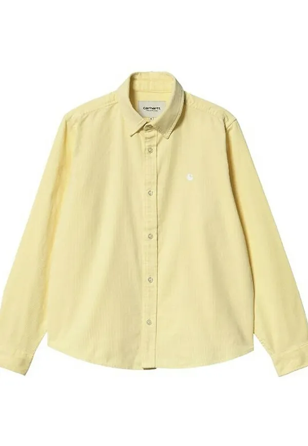Carhartt Wip - Skjortor - Gul - Dam - Storlek: Xs,S,M